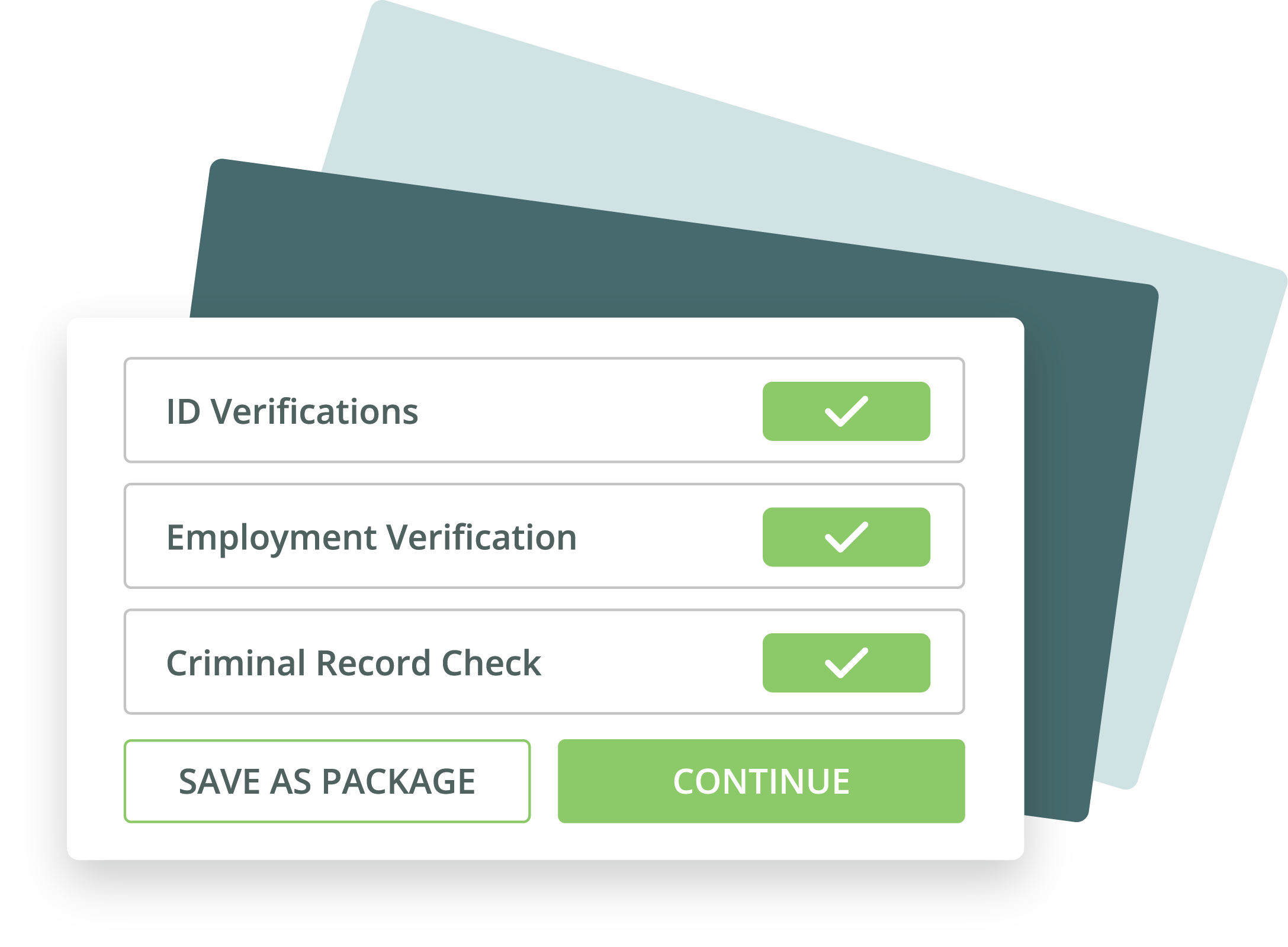 Certn background check package